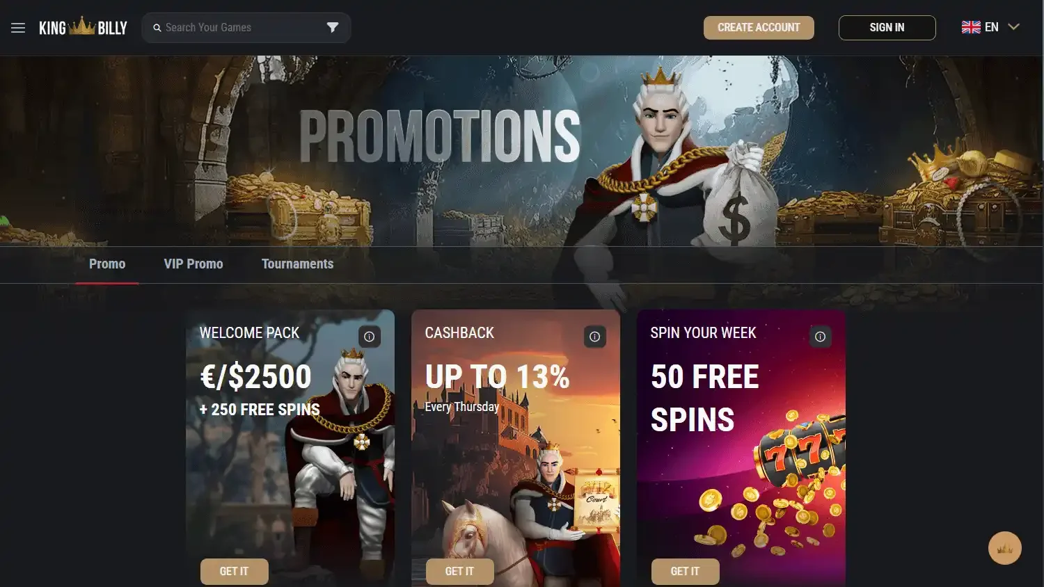 King Billy Casino